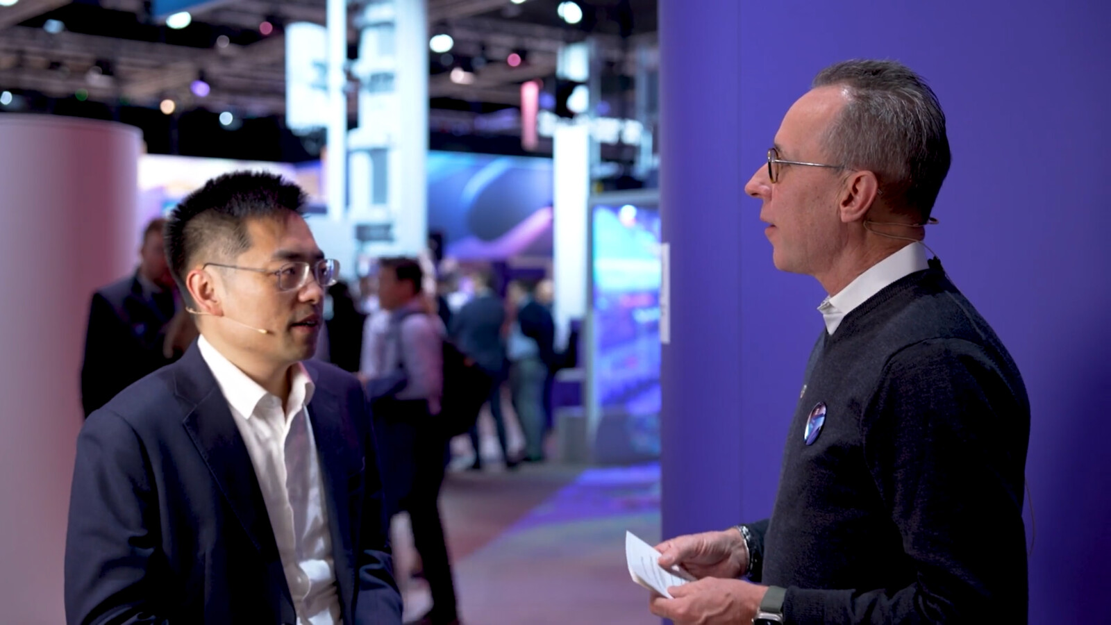 Peter Linder at Ericsson and Yang Xia at OPPO.