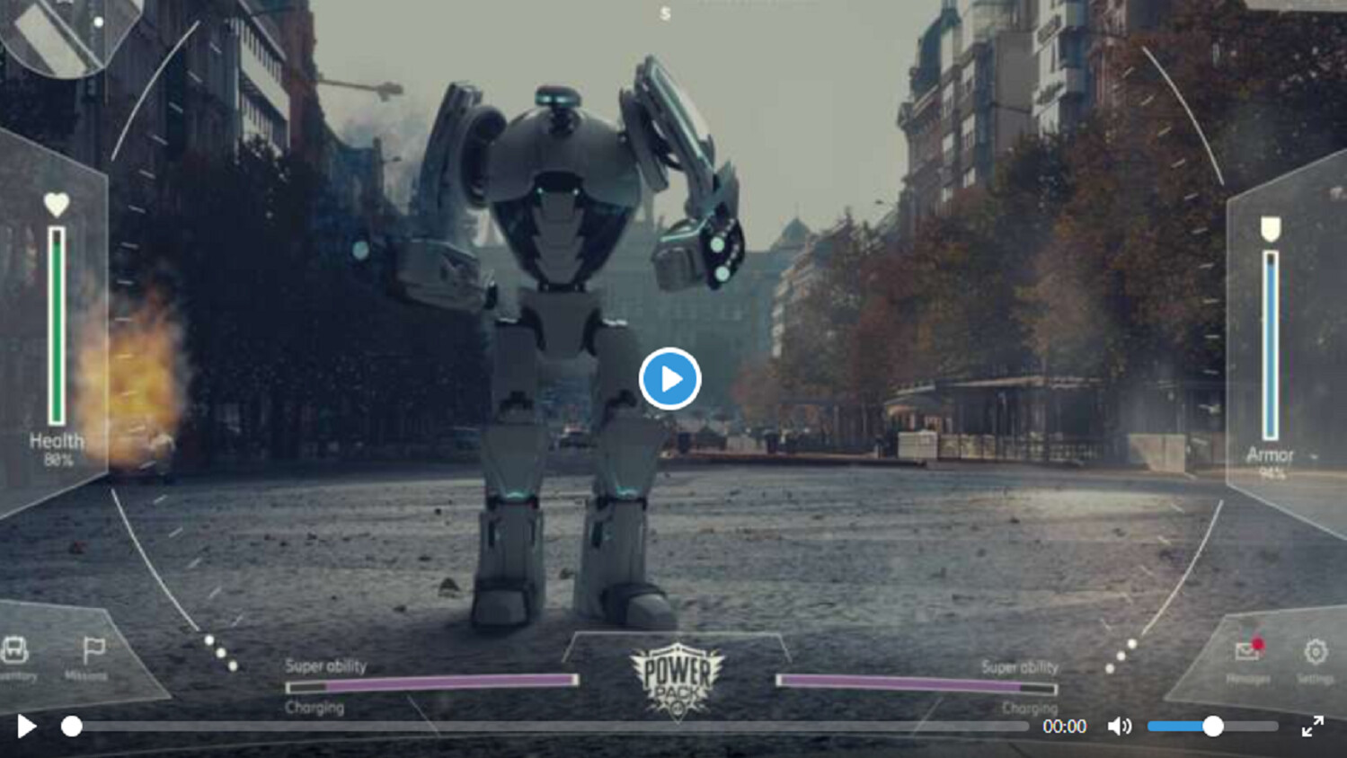 Customer experience with AR video screenshot