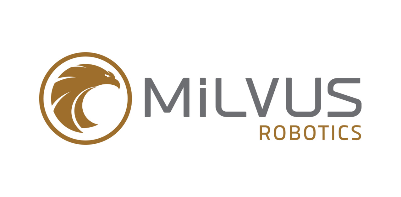 Milvus Robotics logo, a company in the Industry 4.0 ecosystem