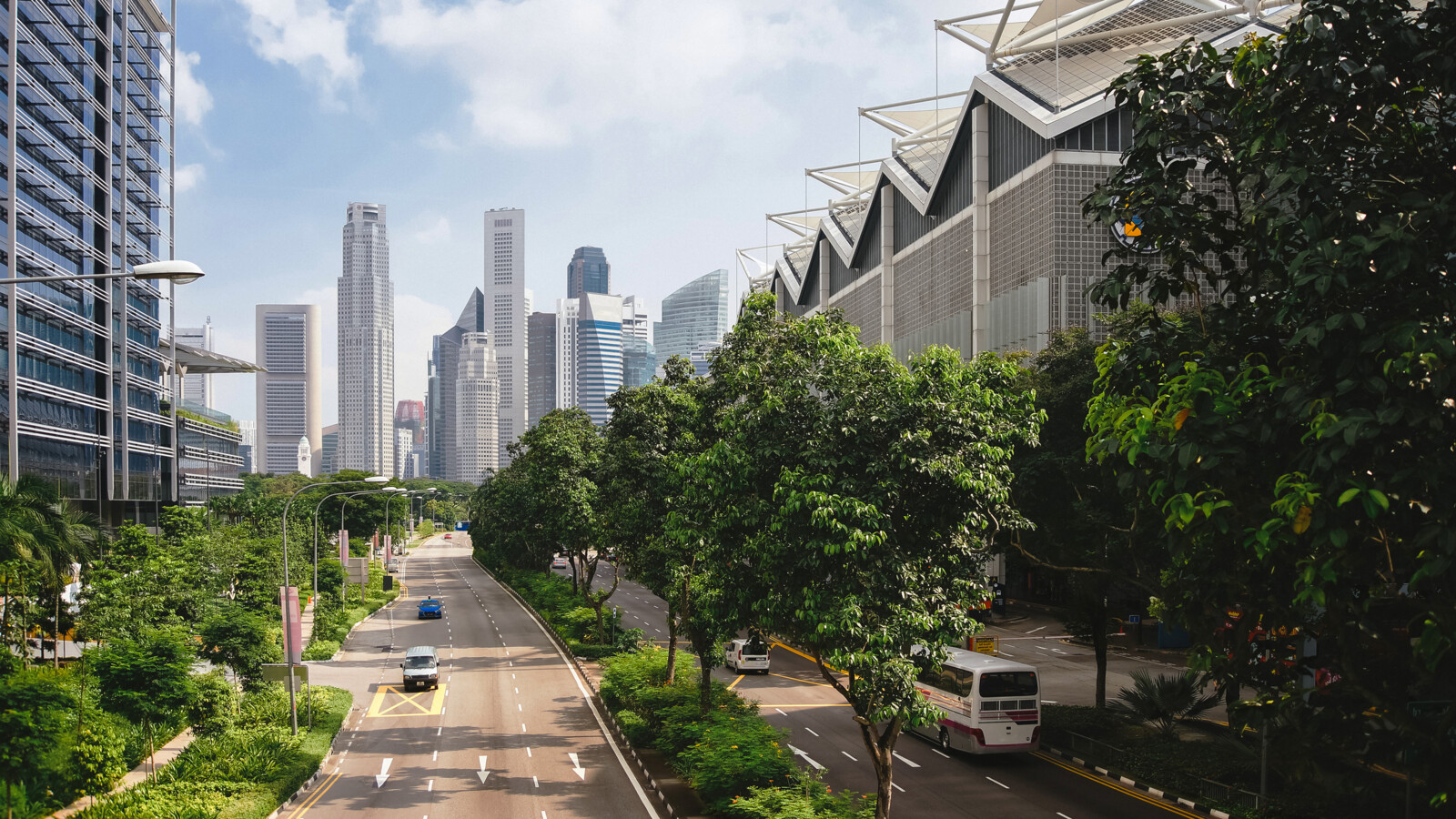 Global emissions reduction green city