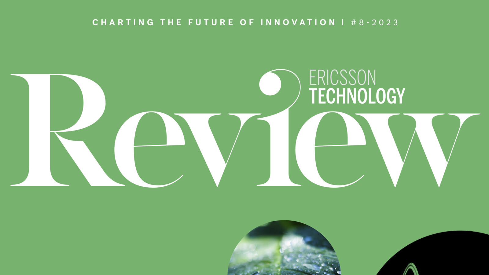 Ericsson Technology Review magazine front cover