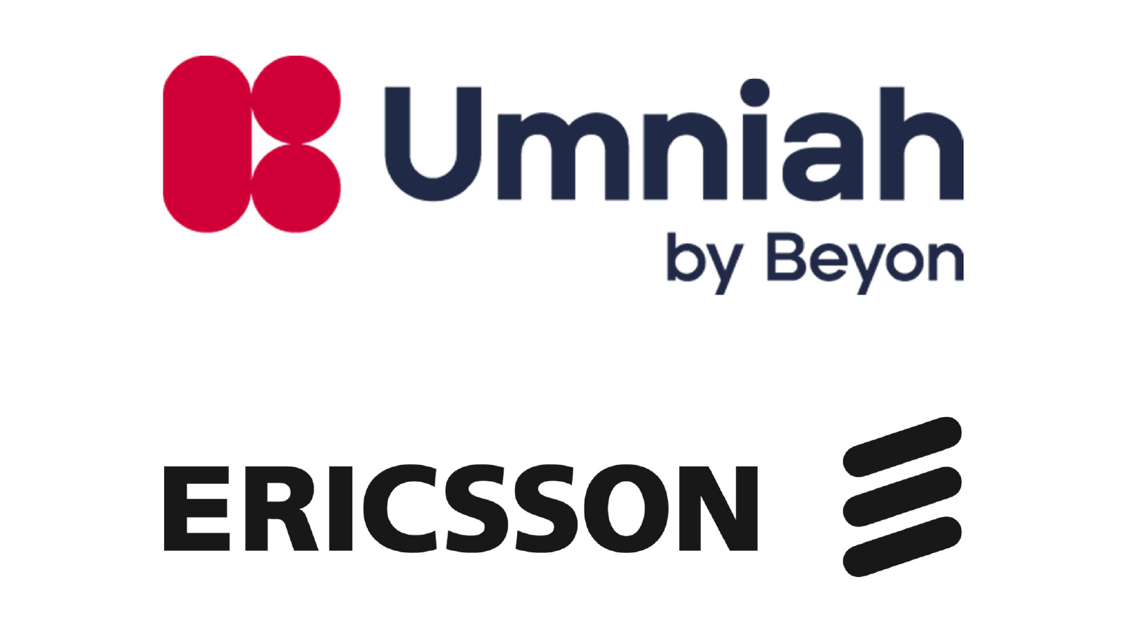 Umniah and  Ericsson logo