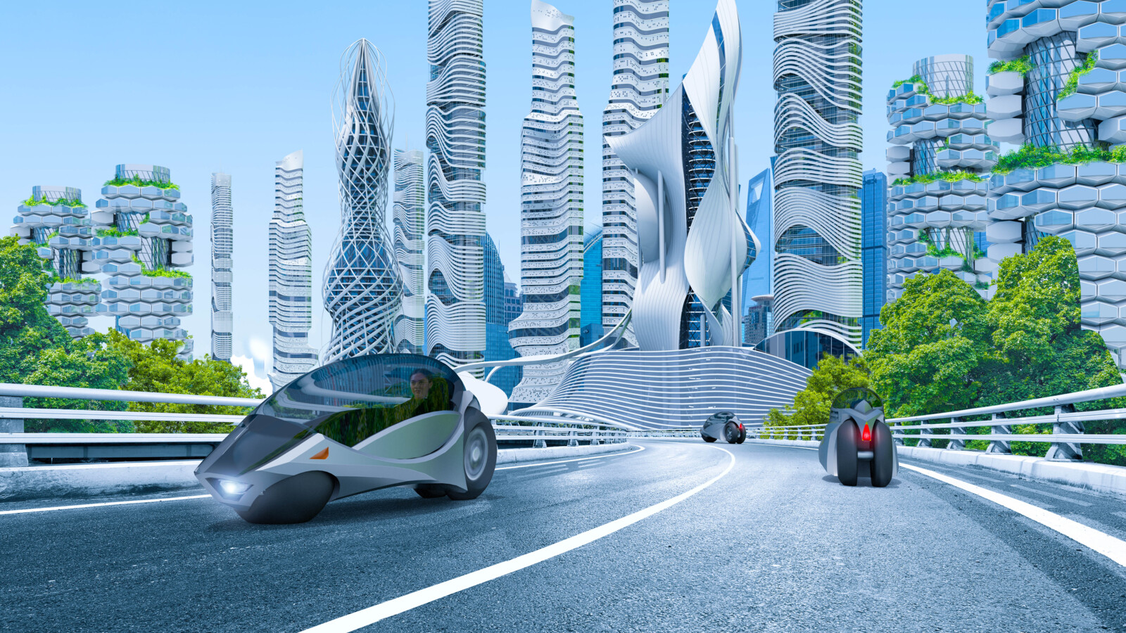 Futuristic city