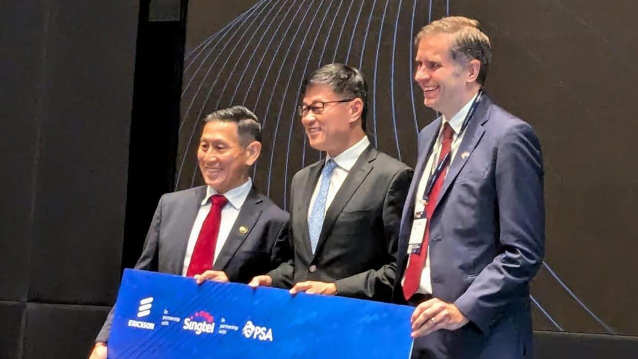 Singtel and Ericsson partner to develop fully automated 5G port