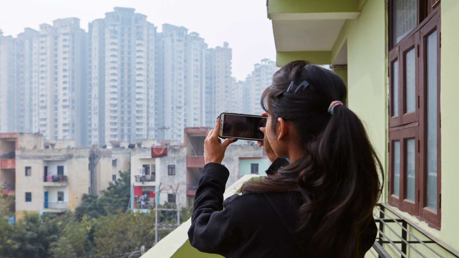 Students at Ericsson Learning Center India