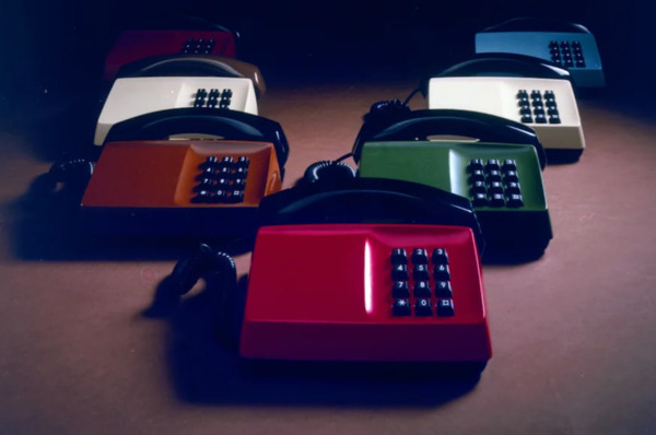 Diavox telephones, different colors 1977.