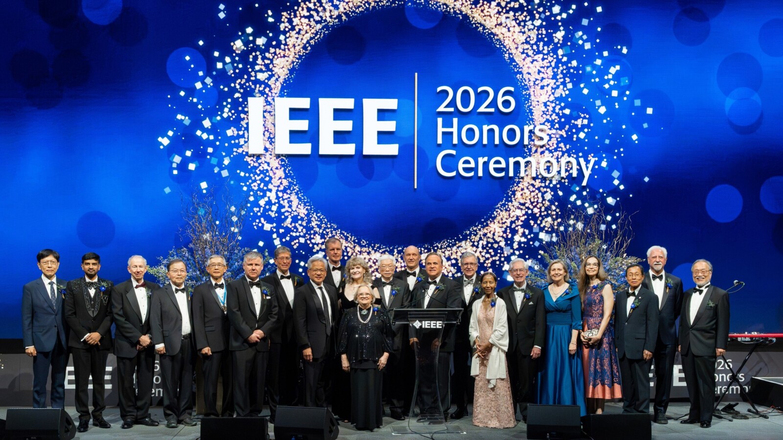 IEEE 2026 Honors Ceremony, New York – group photograph of all award recipients. 