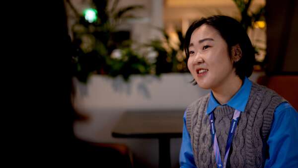 Project Manager  Arisa Oki in Ericsson Office