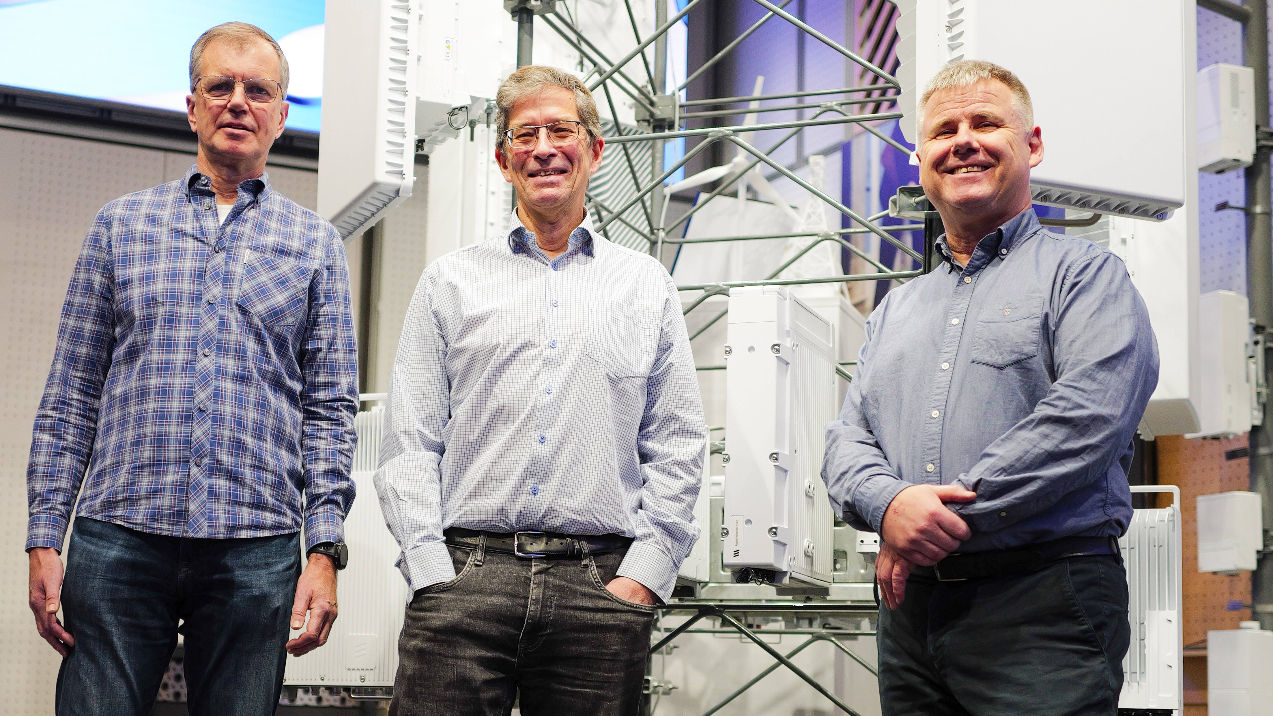 Erik Dahlman, Stefan Parkvall, Johan Sköld: recipients of the 2026 IEEE Jagadish Chandra Bose Medal in Wireless Communications. 