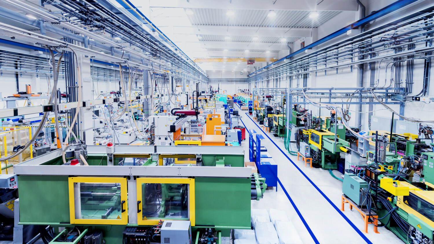 Connected devices on factory floor