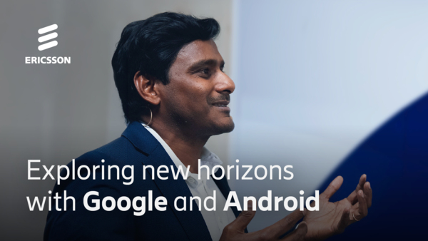 Ericsson's Peter Linder and Google Android's Sathish Karunakaran,
