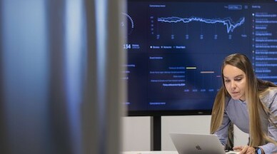 Woman inventor working on UX