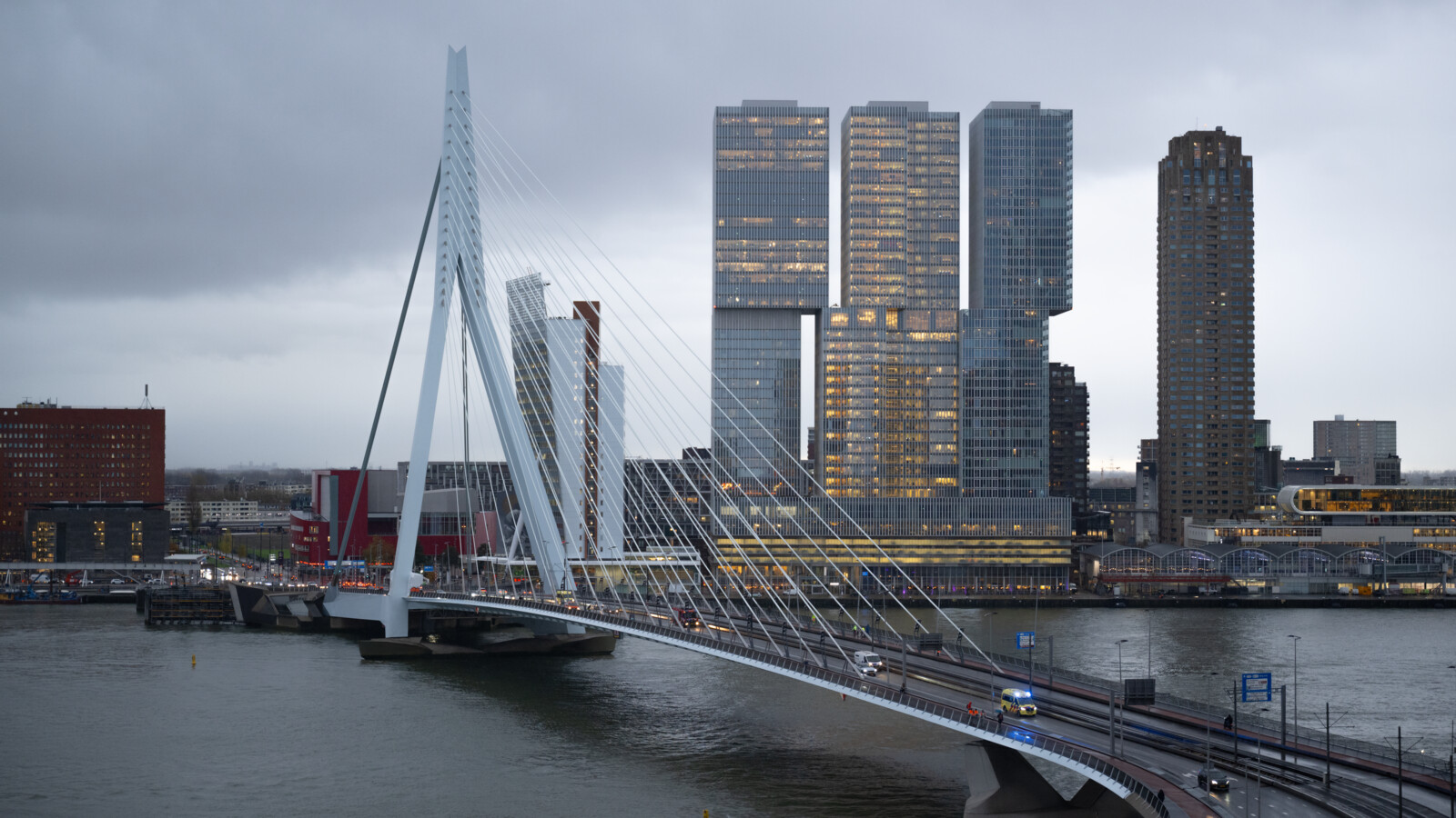 Rotterdam skyline