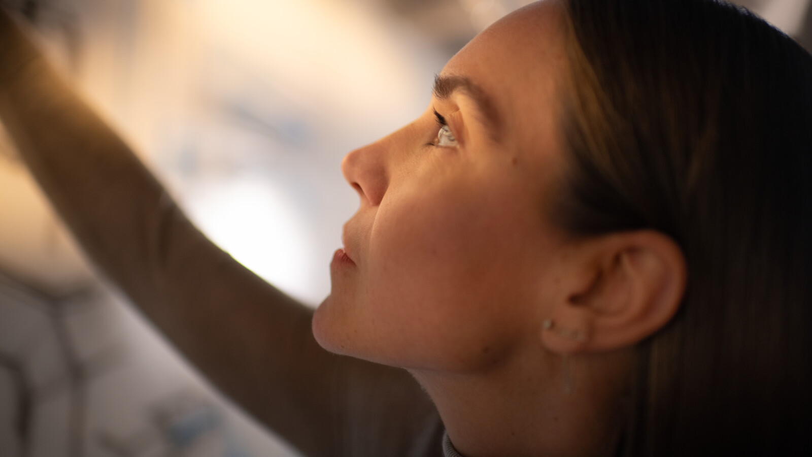Women working on a whiteboard.