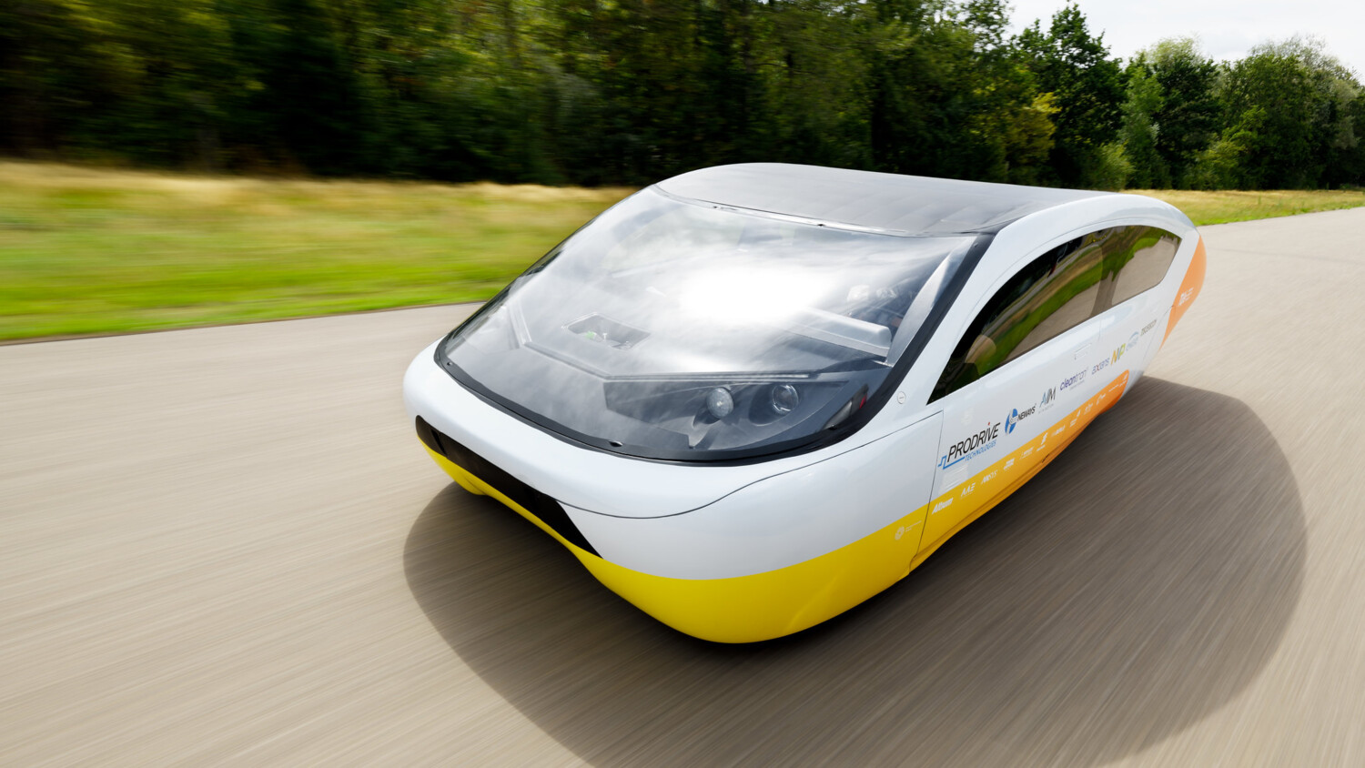 Solar driven car