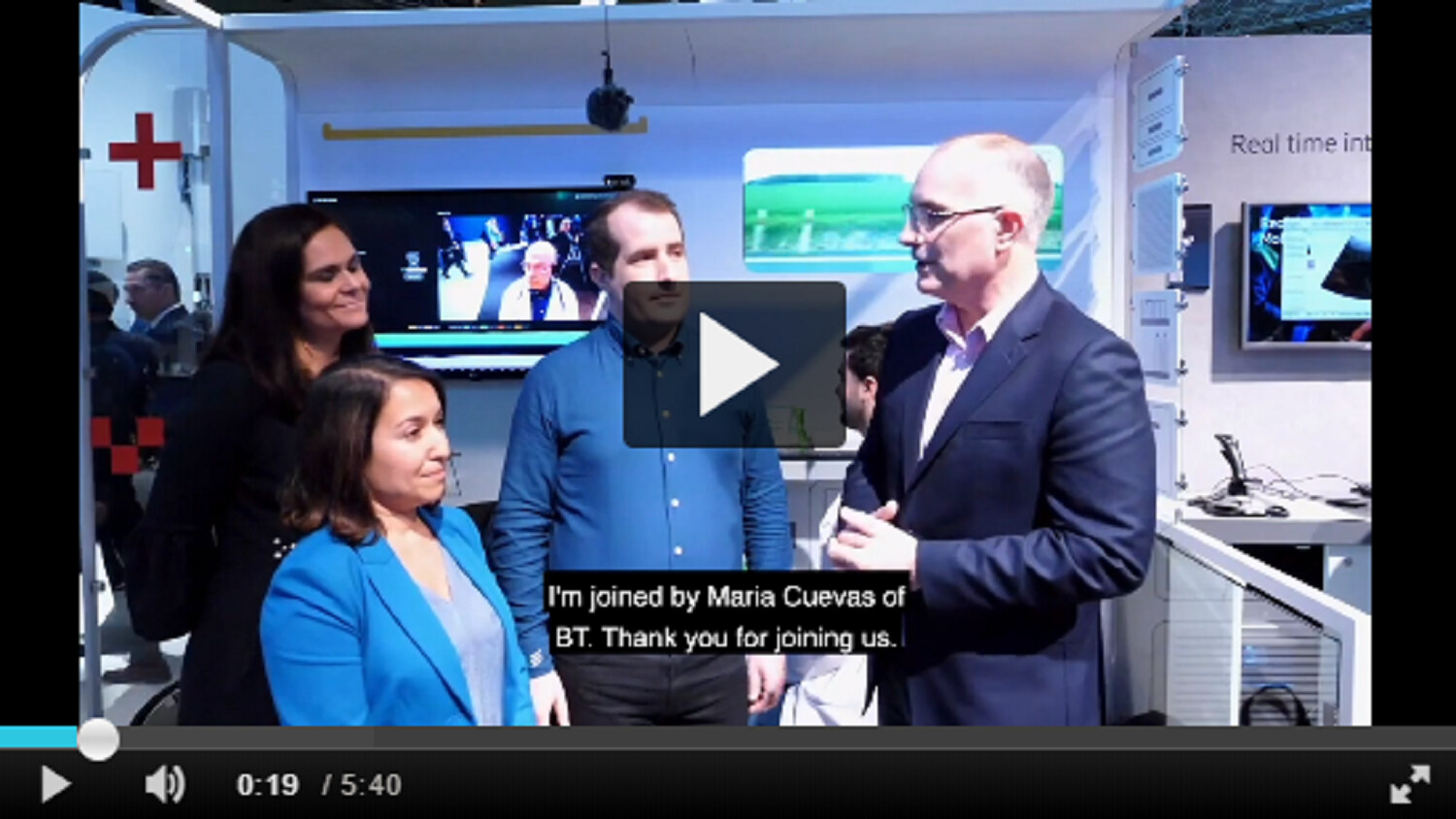 BT business discussion