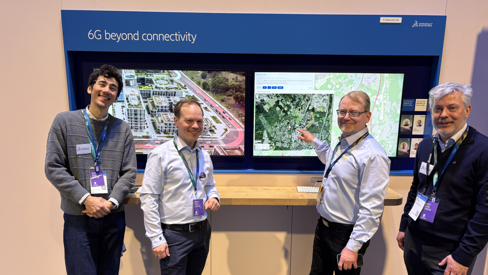Demo showing how AI agents can use 6G capabilities beyond connectivity to support emergency response decisions.