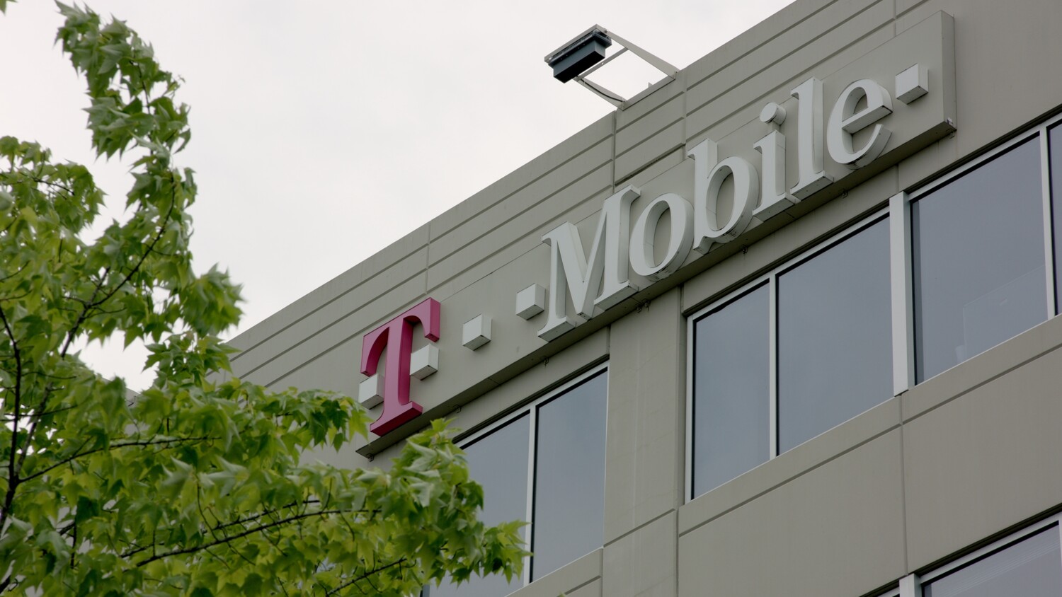 T-Mobile logo shown on a building