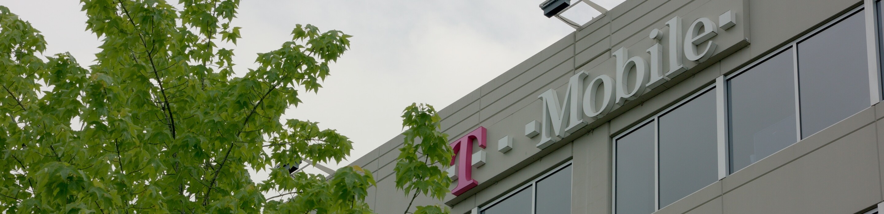 T-Mobile logo shown on a building