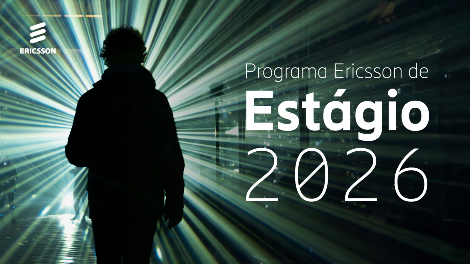 Programa Ericsson de Estágio 2026 banner