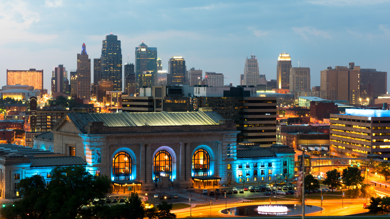 Cityscape image of Kansas City, USA