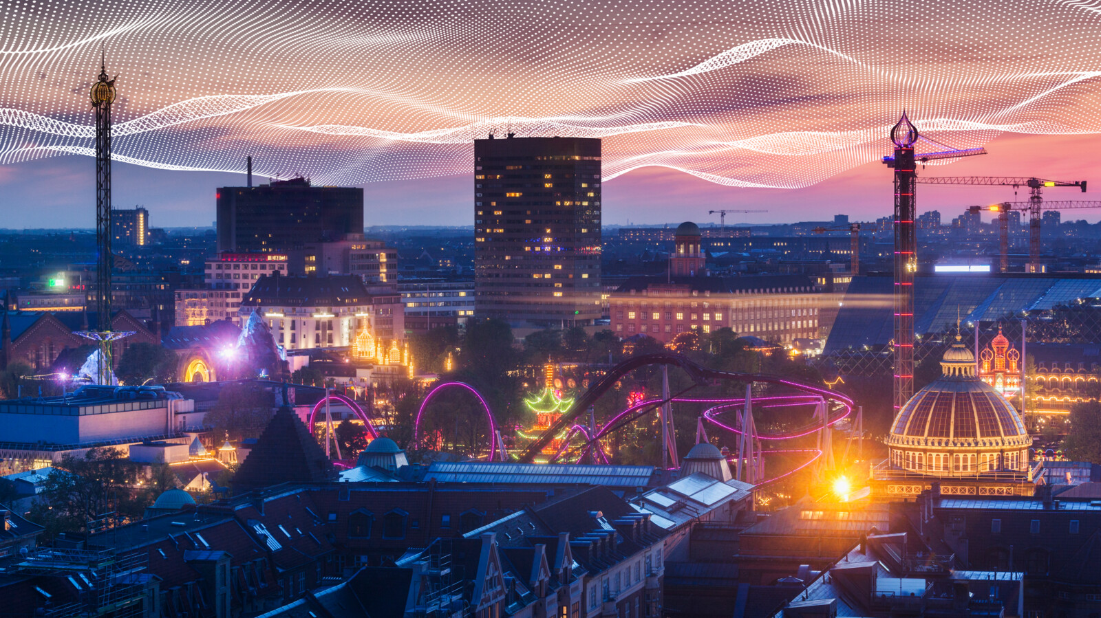 Copenhagen, city view