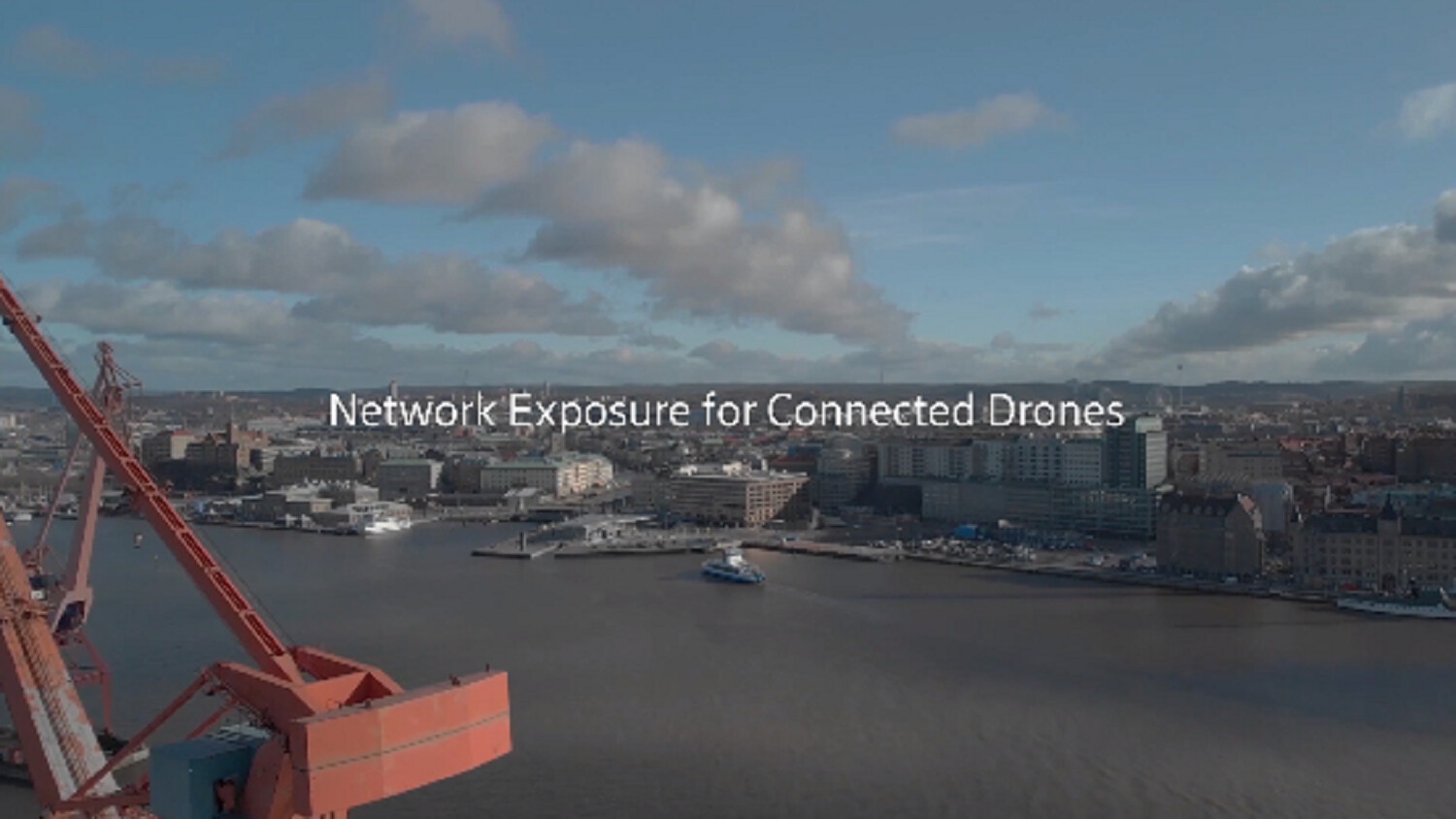 Network exposure for connected drones