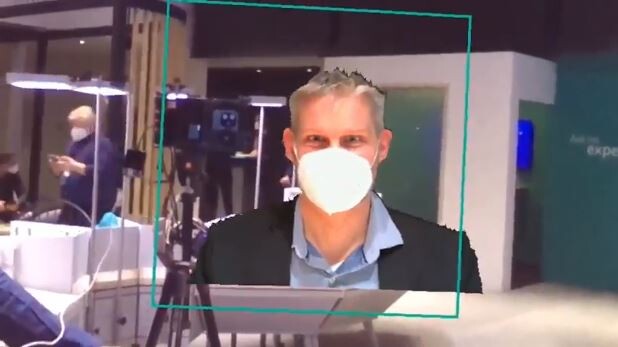 Holographic communication video MWC 2022