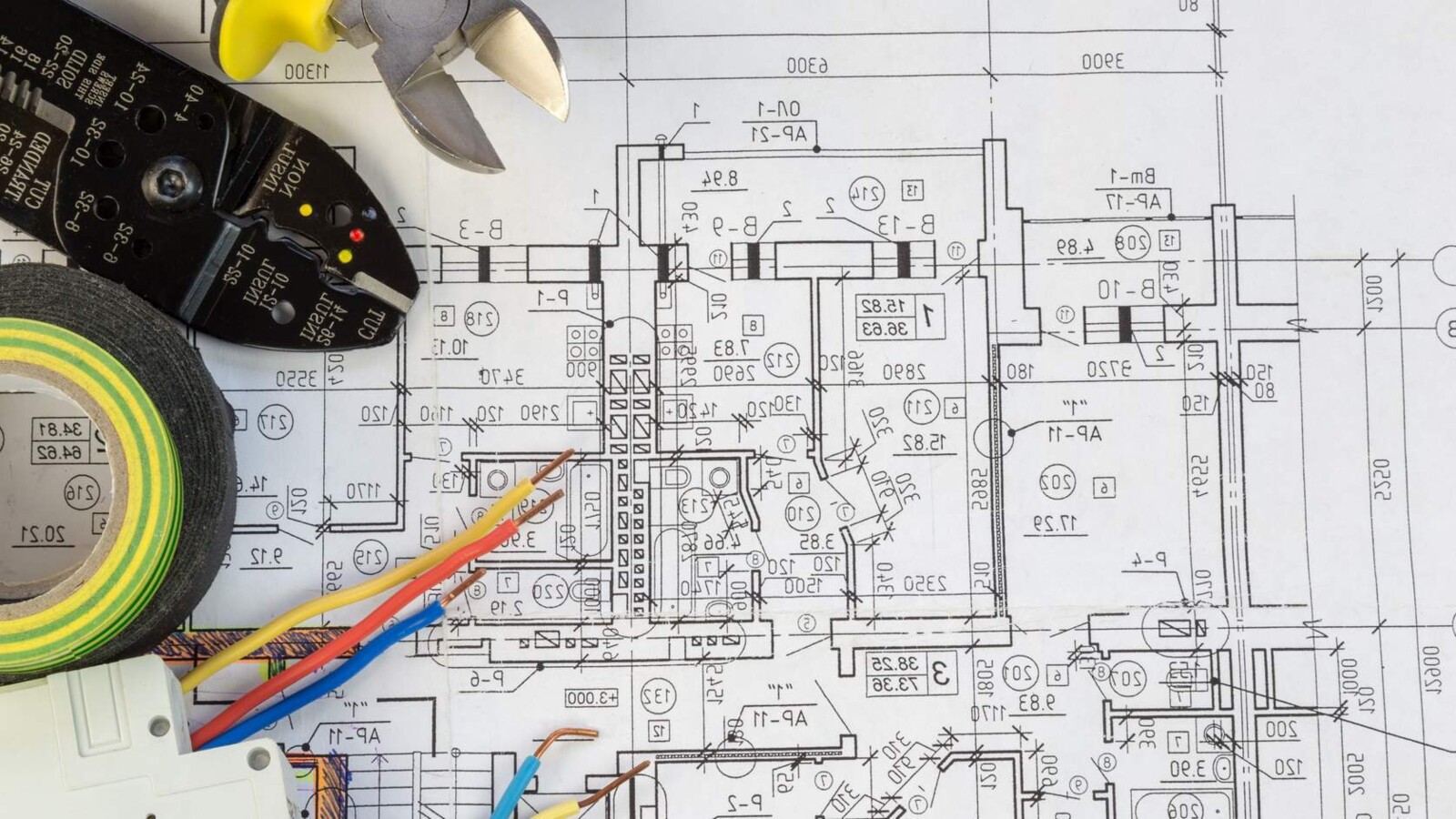 Map and tools need for a site survey.