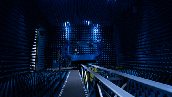 Ericsson test chamber in Kista