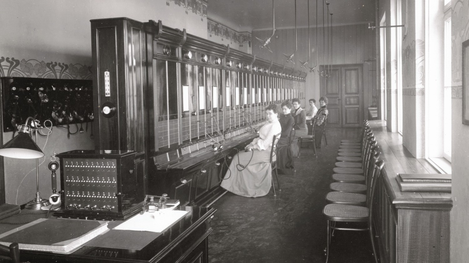 Russia, 1902, Riga, telephone station