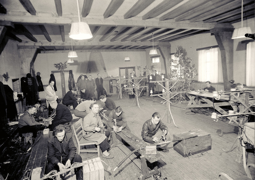 Cable work in Lofoten