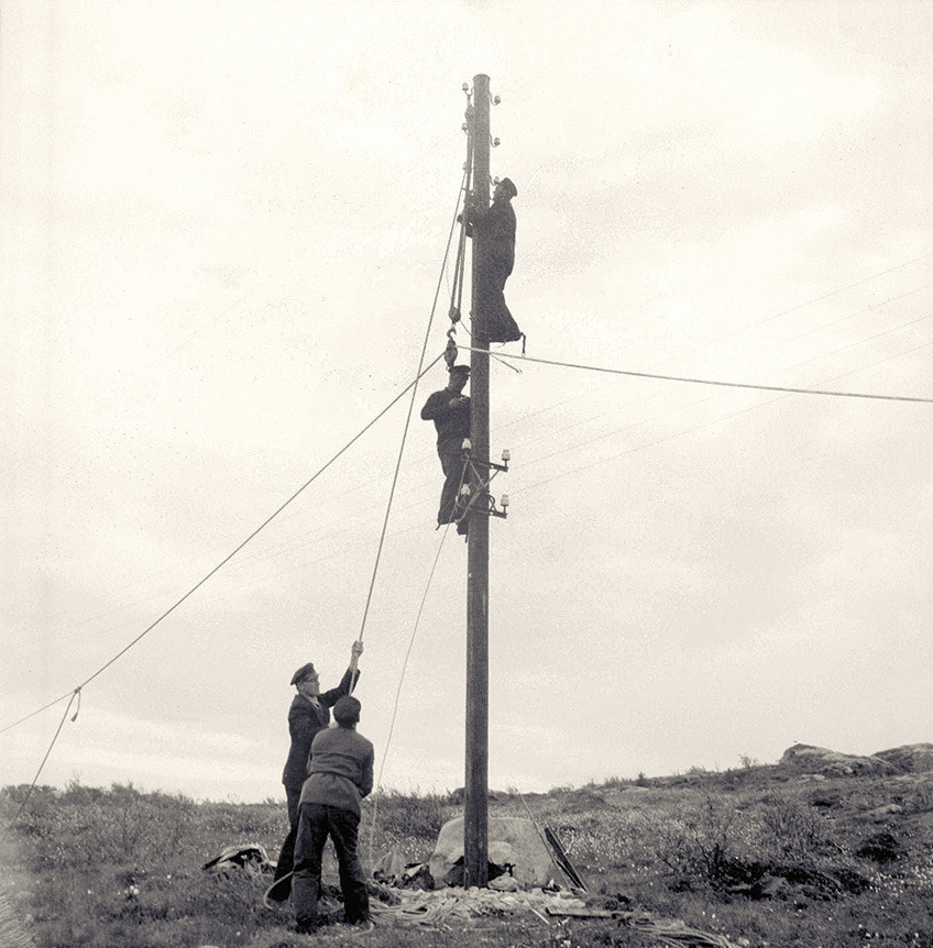 CABLE WORK IN LOFOTEN