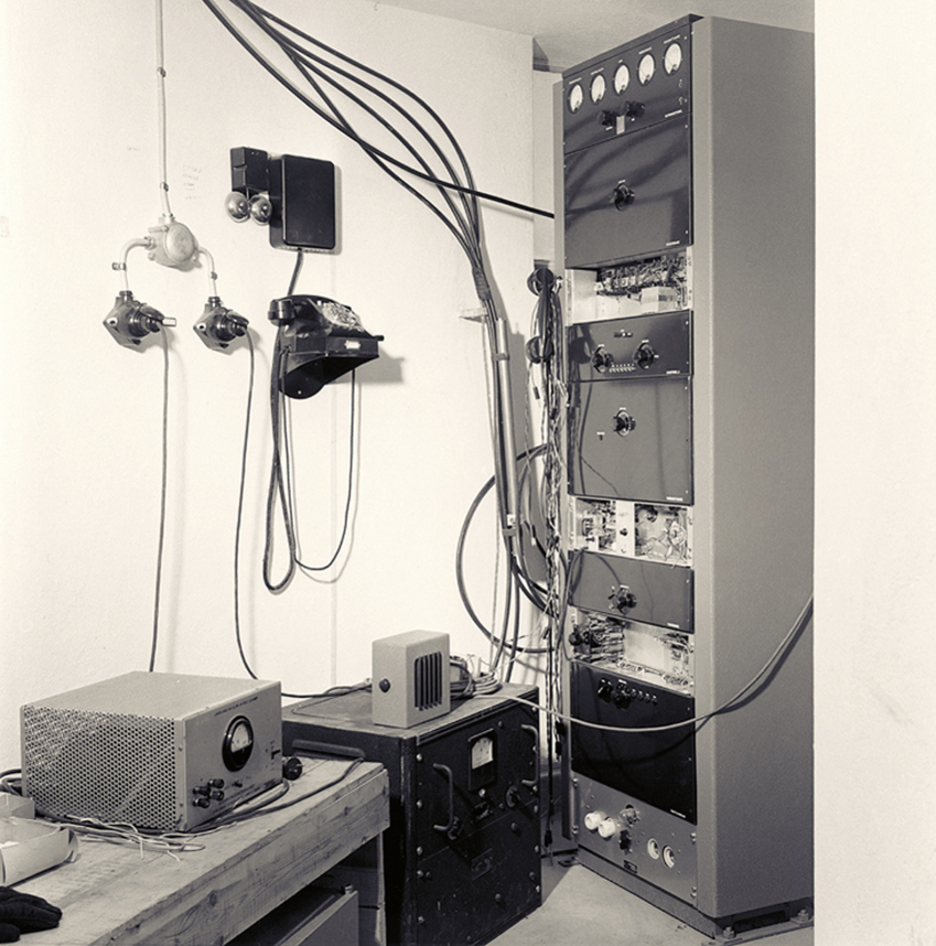 Different types of old telephones