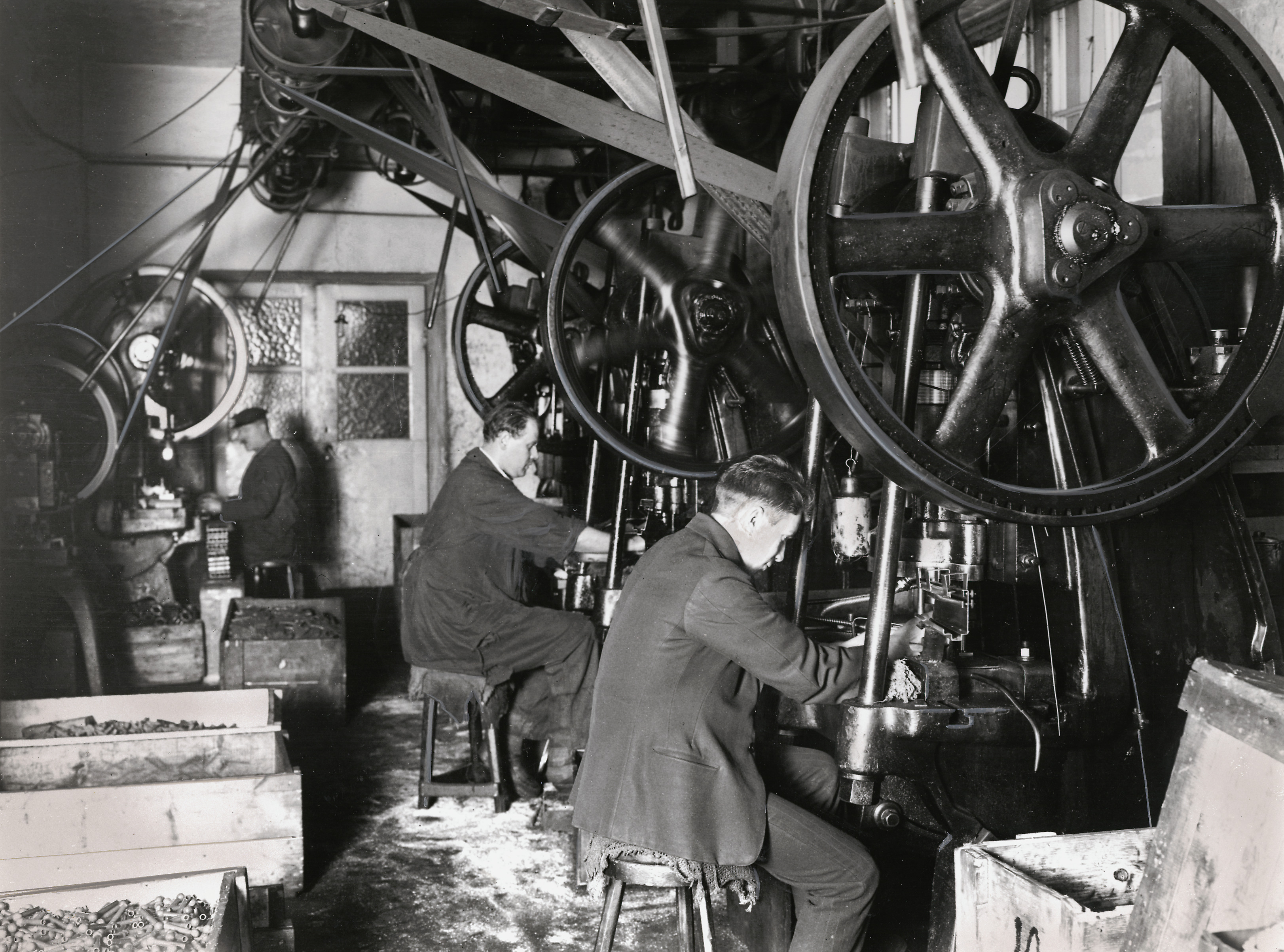 Pressing department, Tulegatan 1926.
