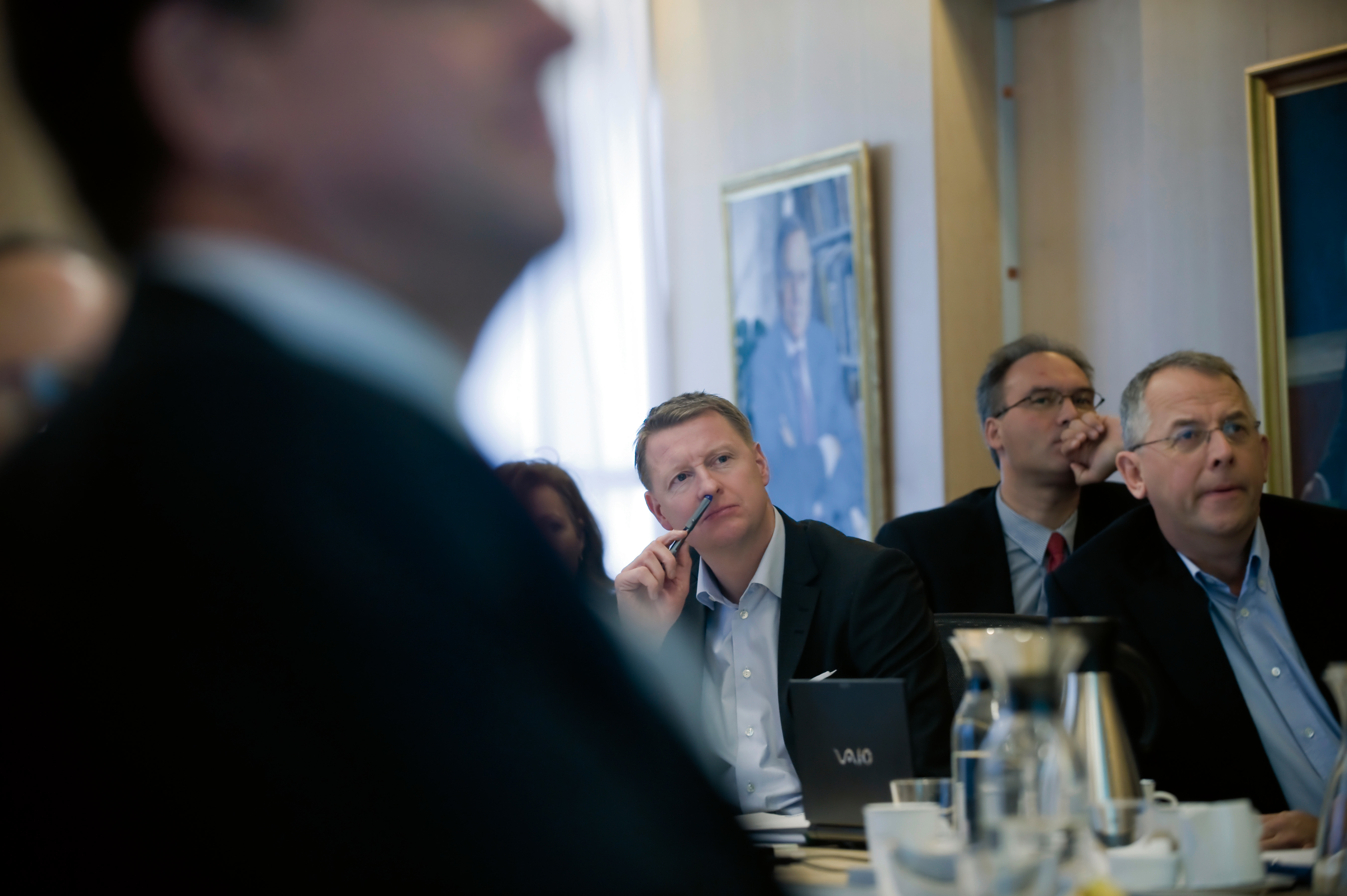 HANS VESTBERG, JOHAN WIBERGH AND JAN WÄREBY