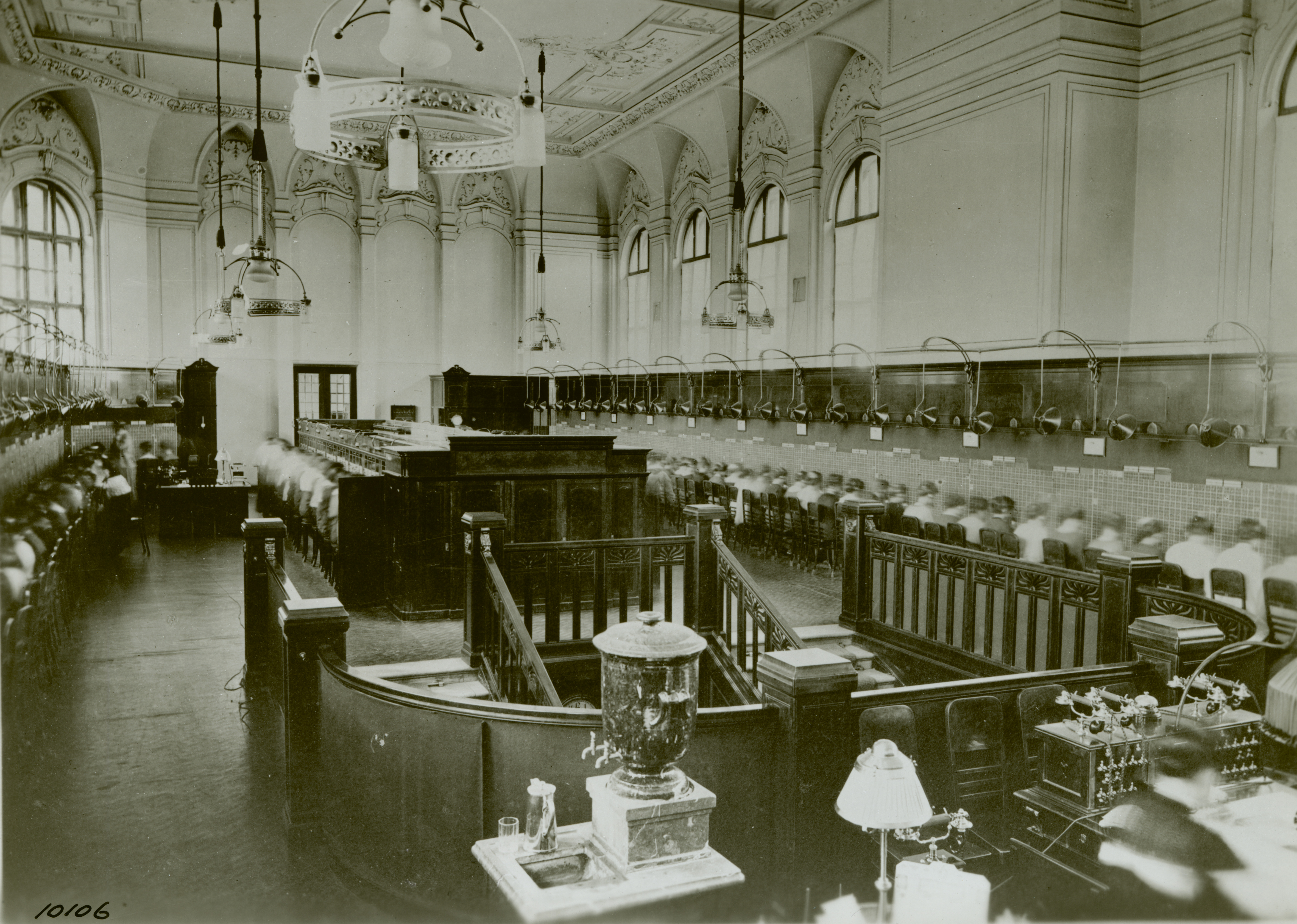 Moscow, Russia telephone station