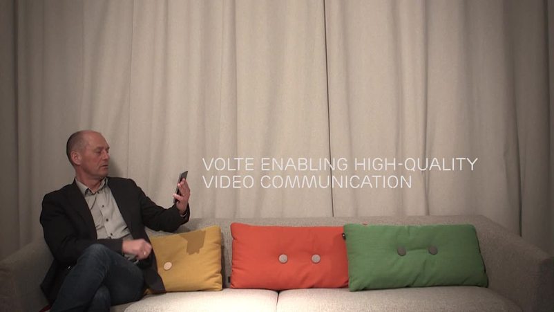 VoLTE enabling high-quality video communication