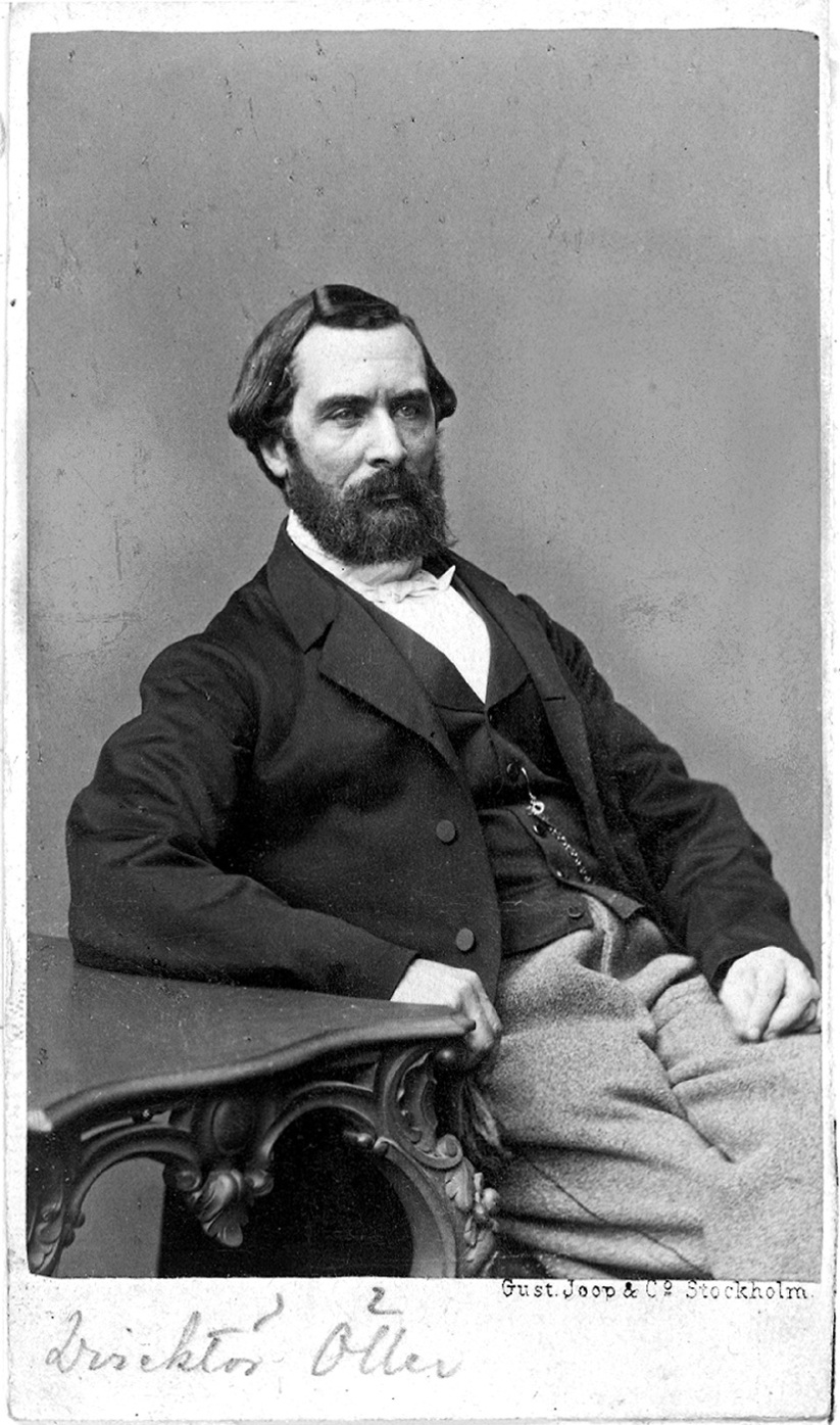 ÖLLER, PRESIDENT OF ÖLLER & CO (PORTRAIT, 1870S)