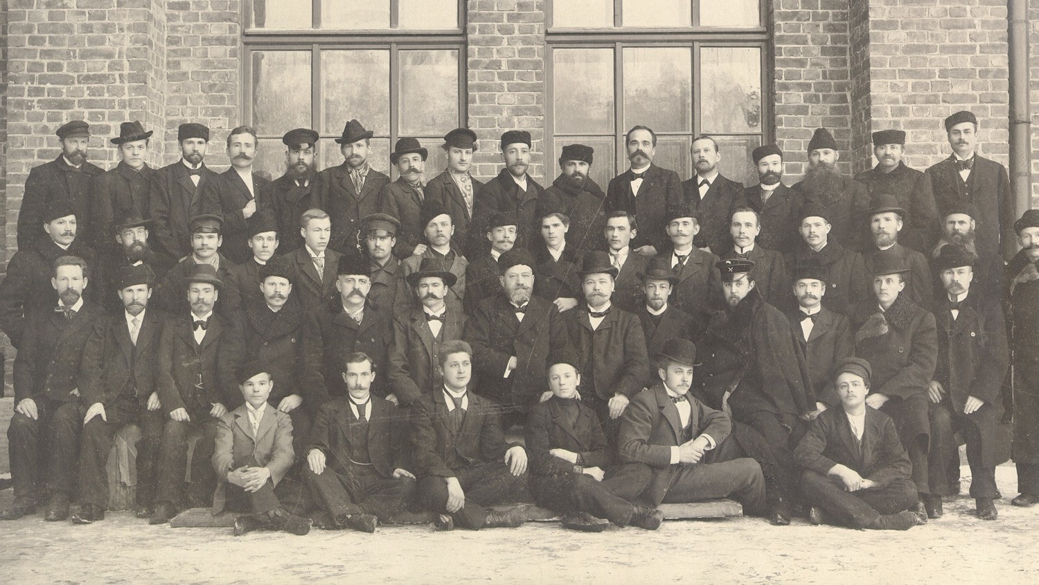 RUSSIA, 1902, ST. PETERSBURG PLANT, GROUP