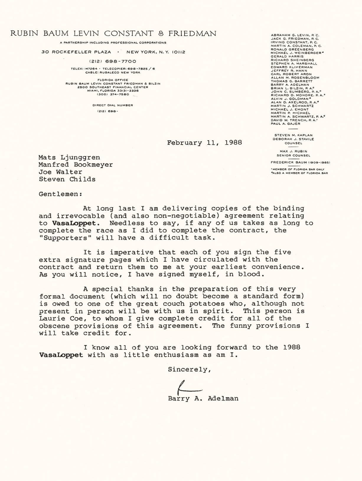 MOBILE SYSTEM AGREEMENT