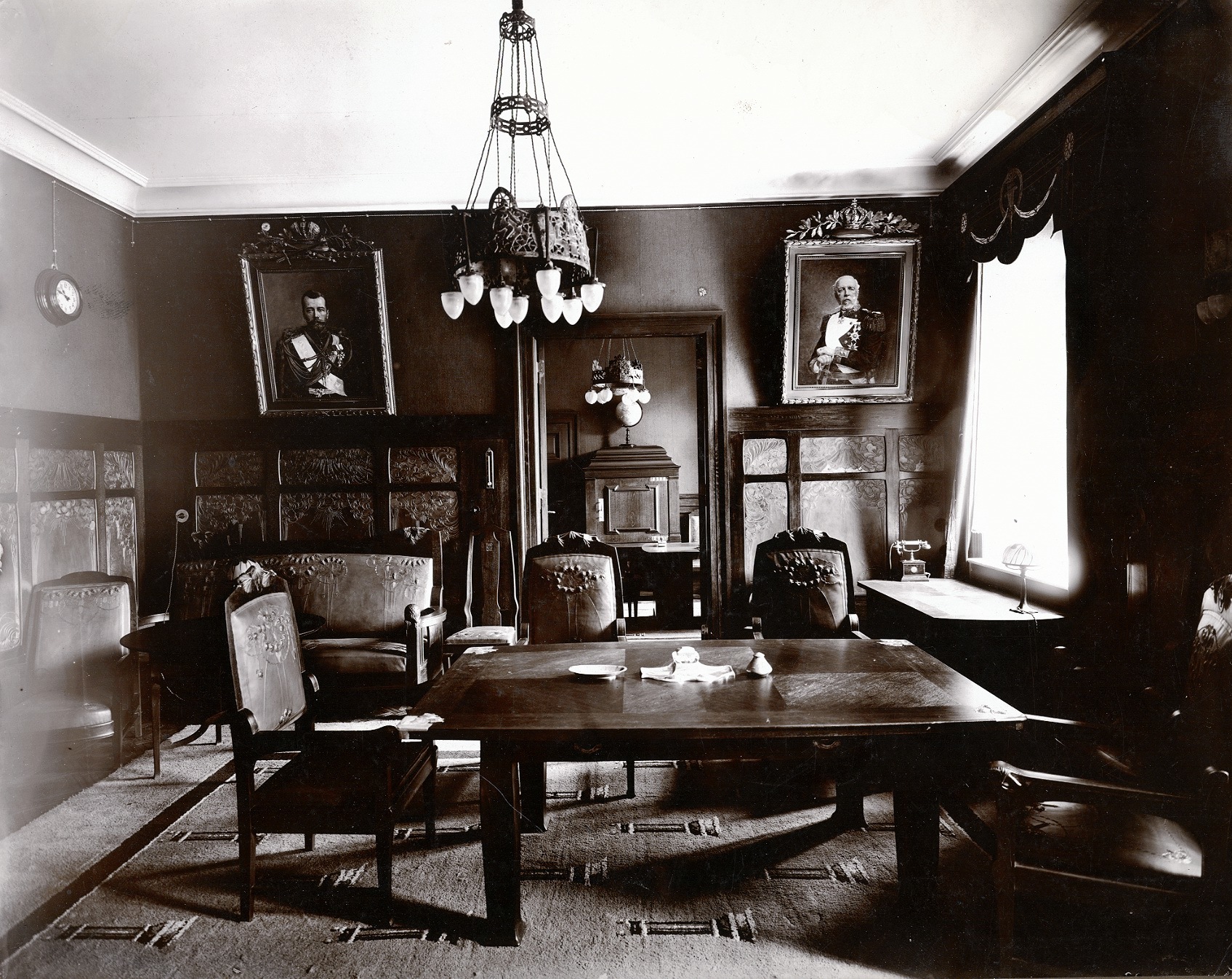 Poland, 1900s, telephone company office