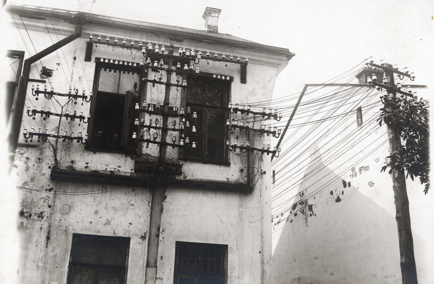 Poland, 1900s, Bialystok telephone station