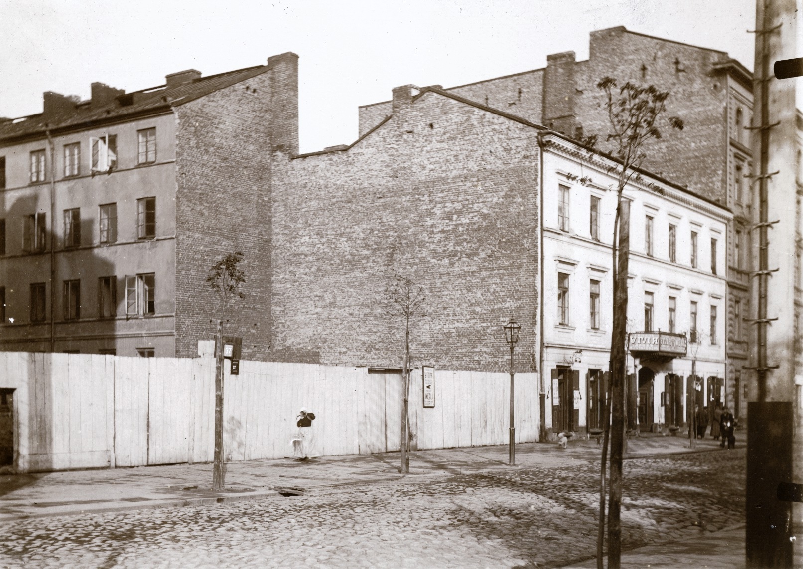 Poland, 1902, tele station building site