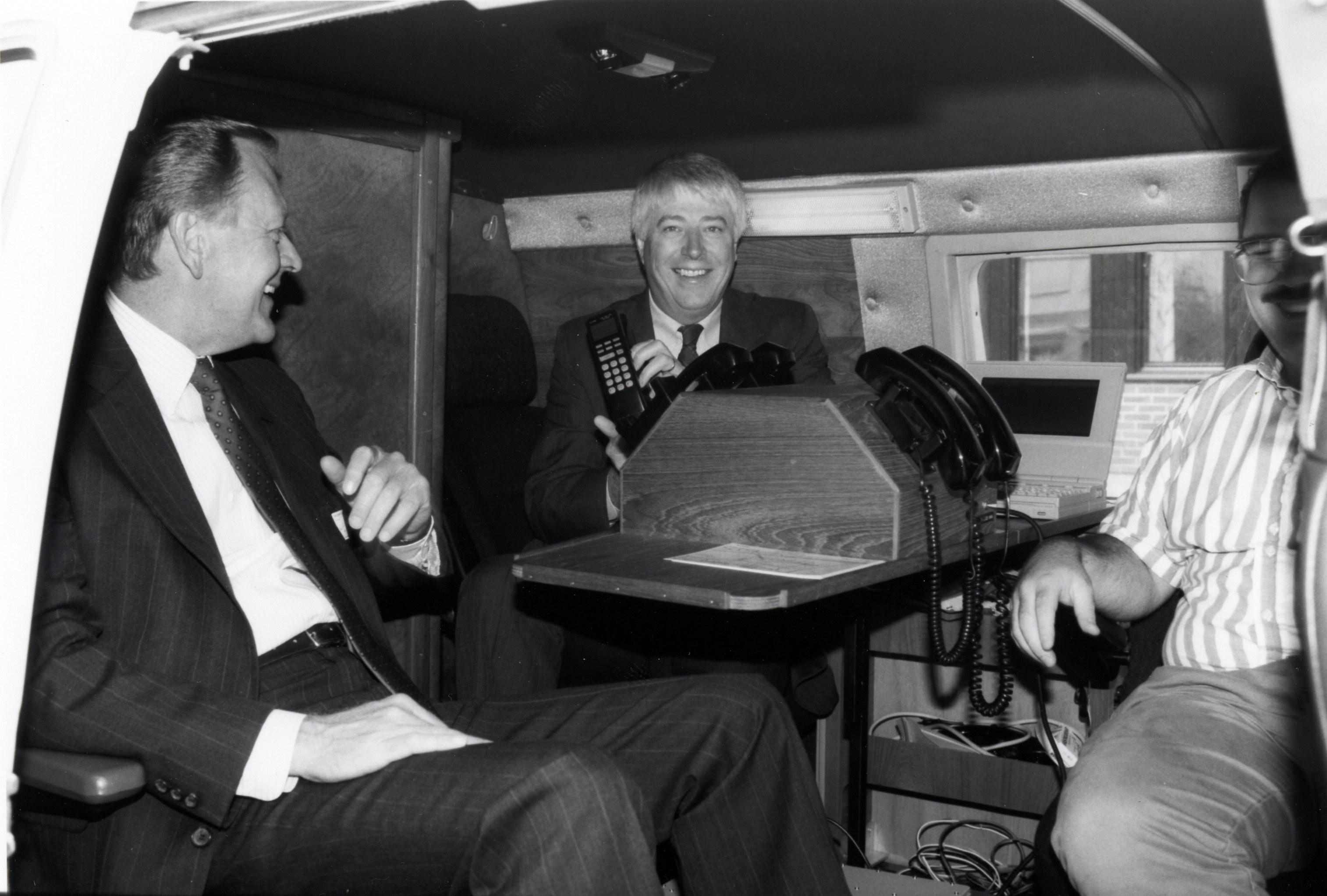 Rick Clawson from Bell South visiting ERA