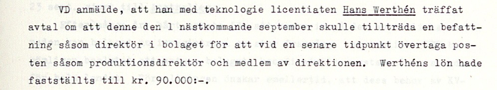 MINUTES, BOARD OF DIRECTORS, 1959