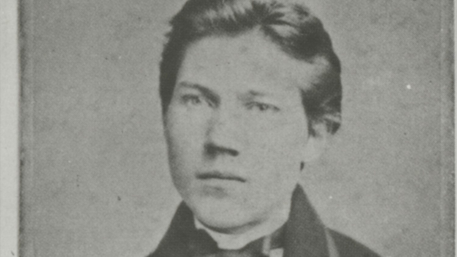 Lars Magnus Ericsson, the founder of Ericsson, at 20 years of age.