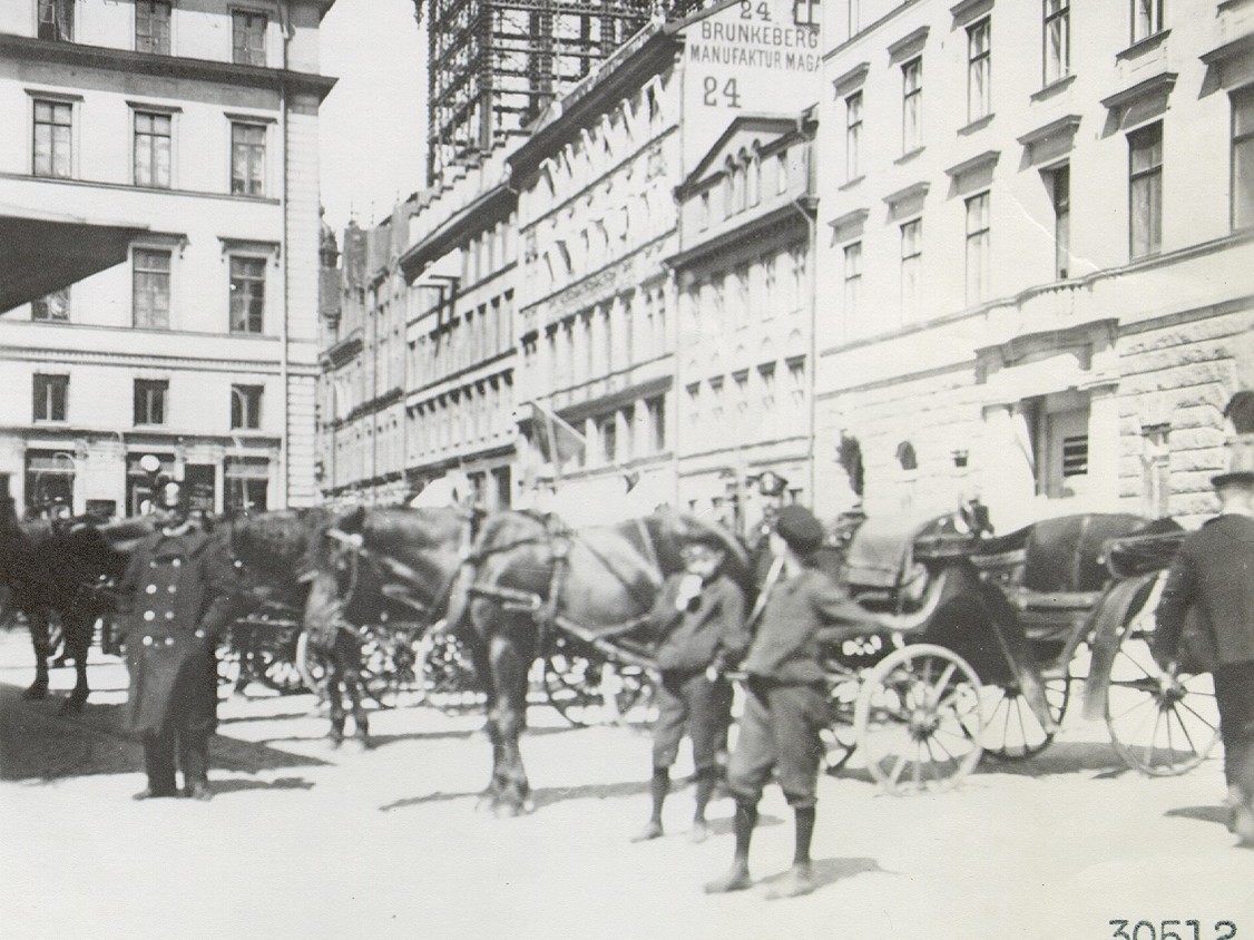 Sweden, 1900s, telephone tower