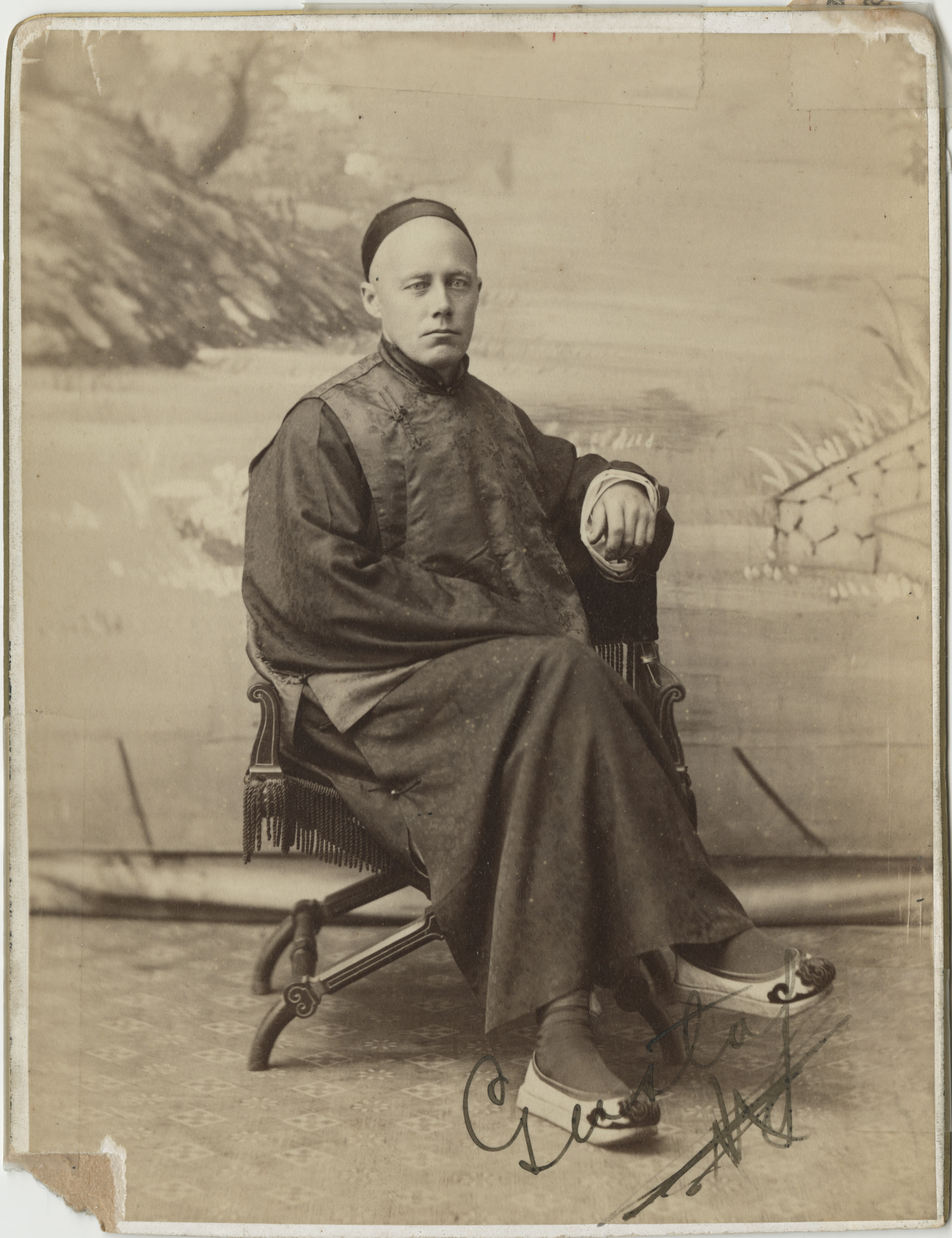 ÖBERG, GUSTAF (PORTRAIT, CHINA 1890S)