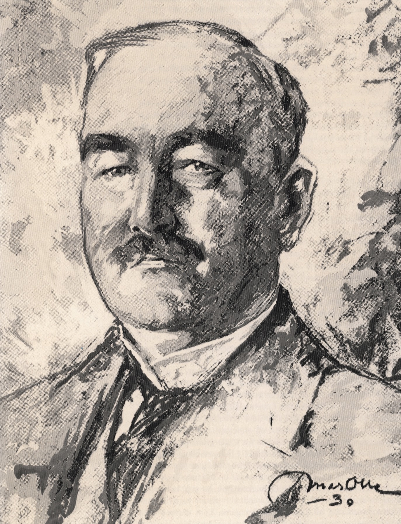 WINCRANTZ, K F, PRESIDENT (DRAWING, 1920S)